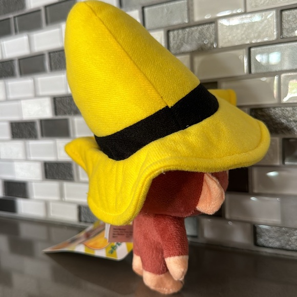 Curious George Yellow Hat Plush / Limited Edition / Kawaii / 8” / BRAND NEW - Picture 7 of 16